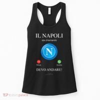 Napoli Soccer Team Is Calling Funny Phone Call Screen Team Women's Tank Top thumb 0