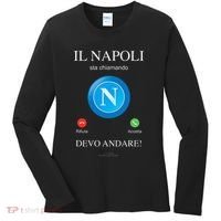 Napoli Soccer Team Is Calling Funny Phone Call Screen Team Women's Long Sleeve Shirt thumb 0