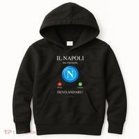 Napoli Soccer Team Is Calling Funny Phone Call Screen Team Kids Hoodie thumb 0