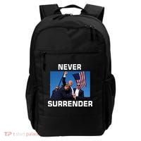Never Surrender Trump Pennsylvania Rally Backpack thumb 0