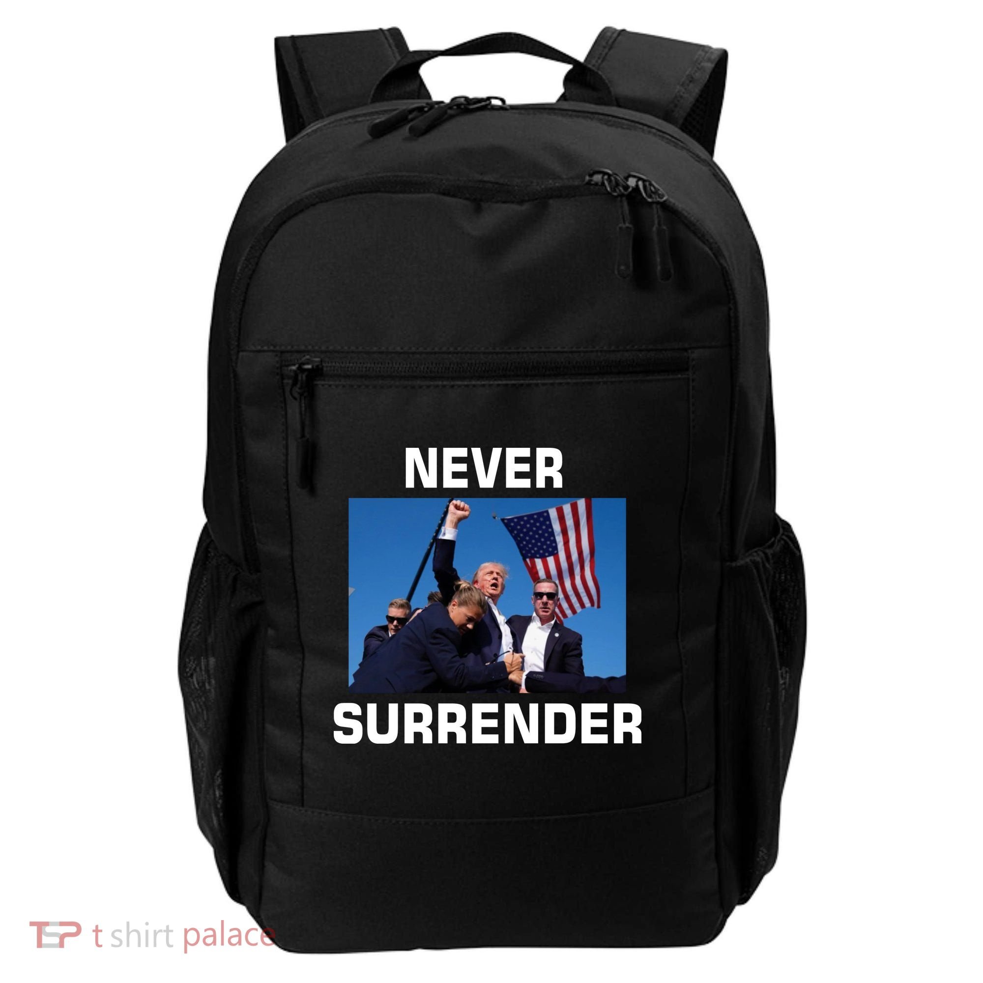 Never Surrender Trump Pennsylvania Rally Backpack