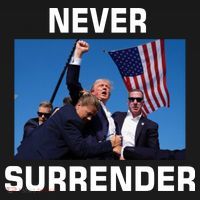Never Surrender Trump Pennsylvania Rally Backpack thumb 2