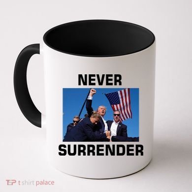 Never Surrender Trump Pennsylvania Rally Coffee Mug
