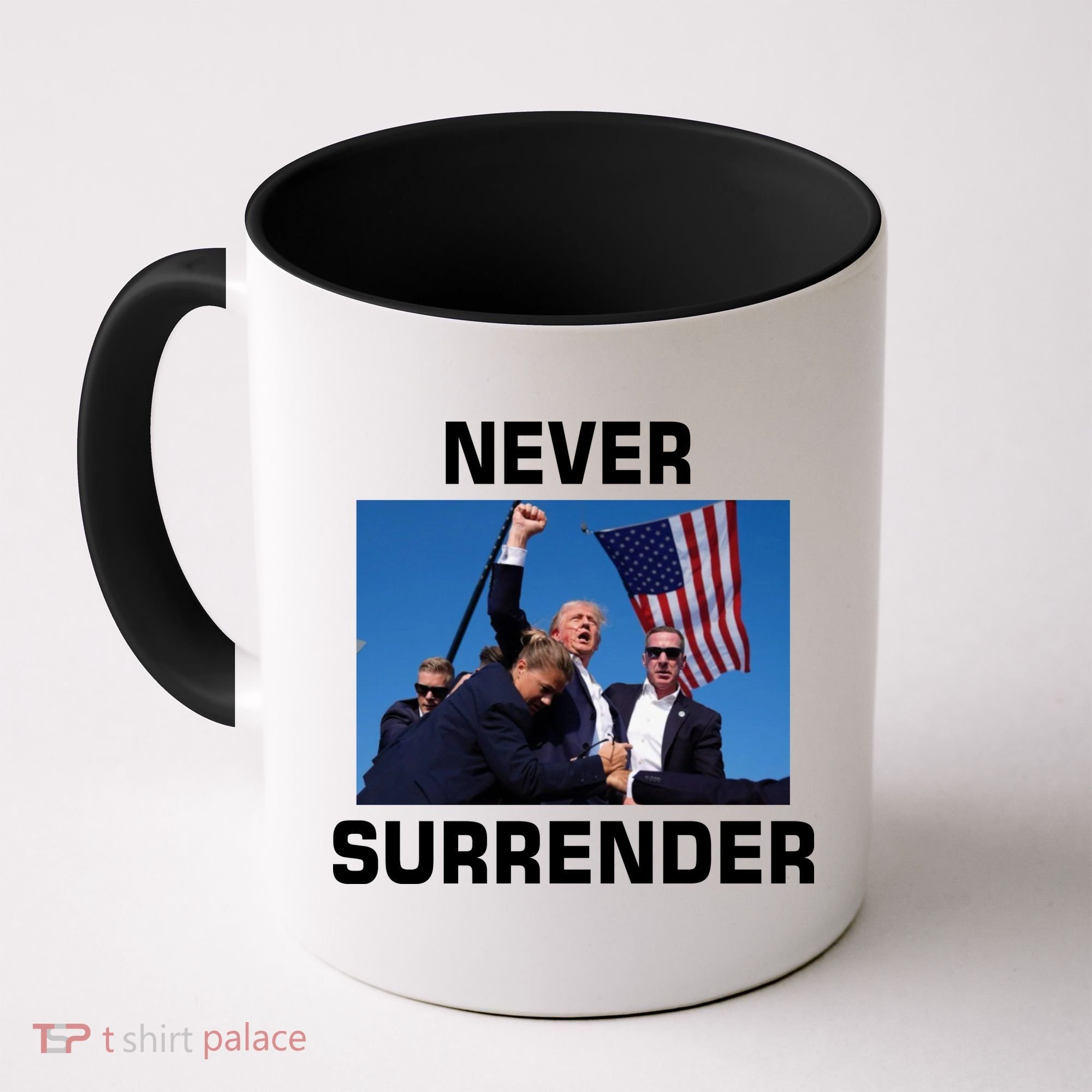 Never Surrender Trump Pennsylvania Rally Coffee Mug