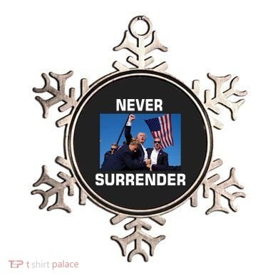 Never Surrender Trump Pennsylvania Rally Ornament