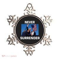 Never Surrender Trump Pennsylvania Rally Ornament thumb 0
