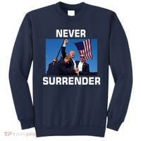 Never Surrender Trump Pennsylvania Rally Sweatshirt thumb 0