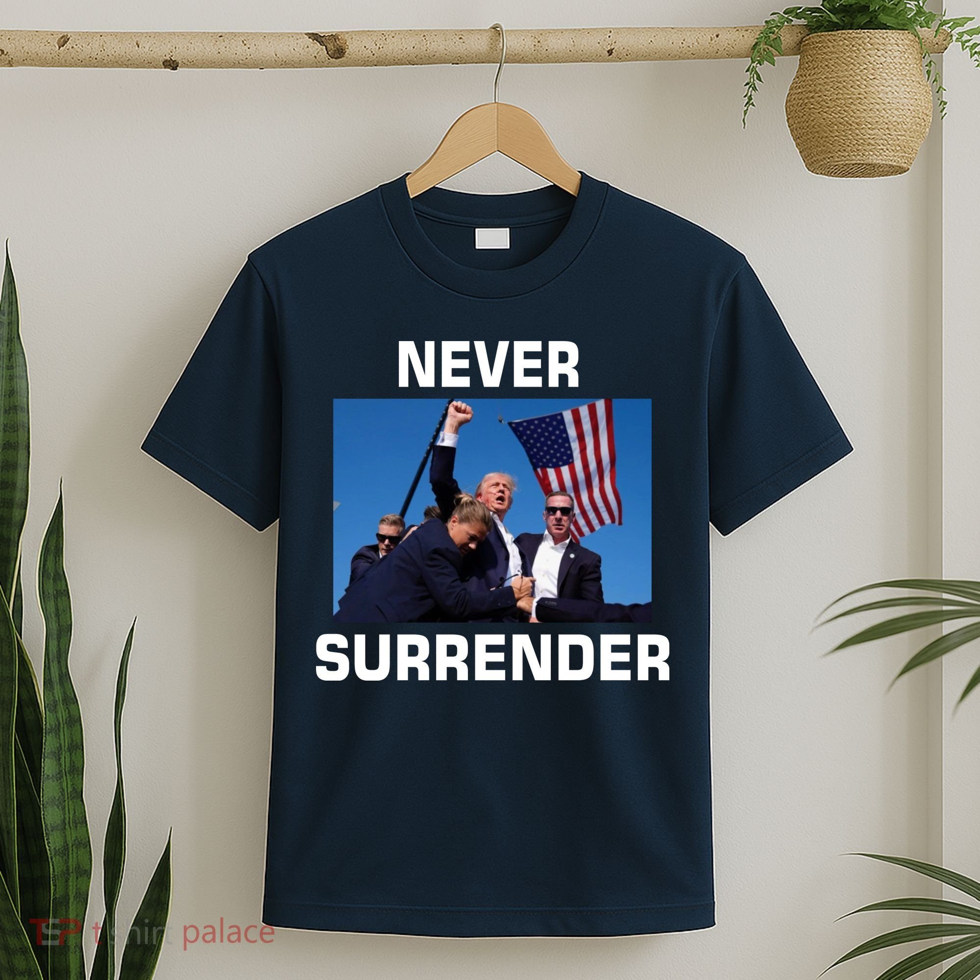 Never Surrender Trump Pennsylvania Rally T-Shirt