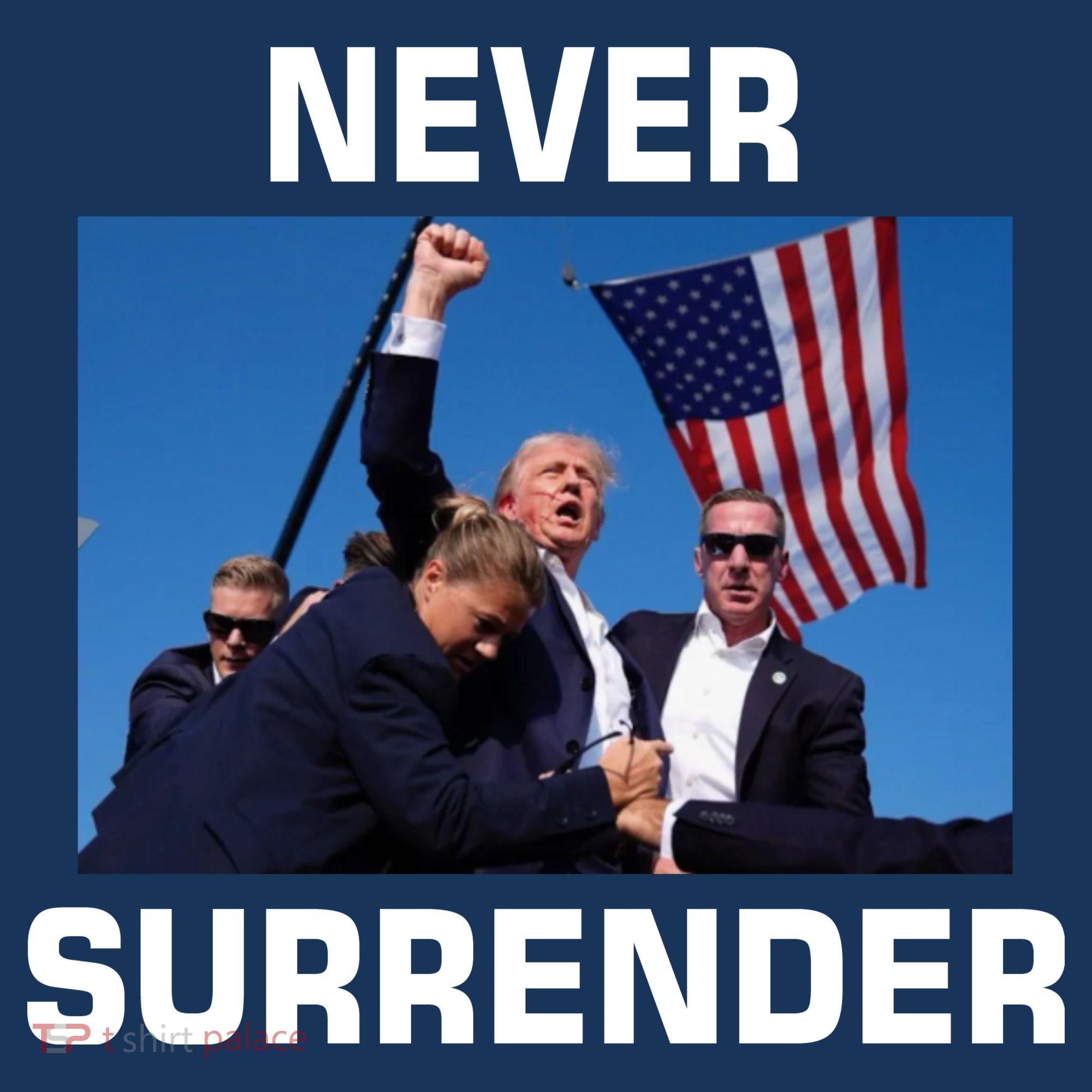 Never Surrender Trump Pennsylvania Rally Hat