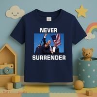 Never Surrender Trump Pennsylvania Rally Toddler T-Shirt thumb 3