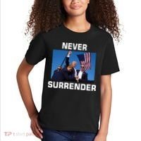 Never Surrender Trump Pennsylvania Rally Kids T-Shirt thumb 2