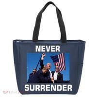 Never Surrender Trump Pennsylvania Rally Tote Bag thumb 0