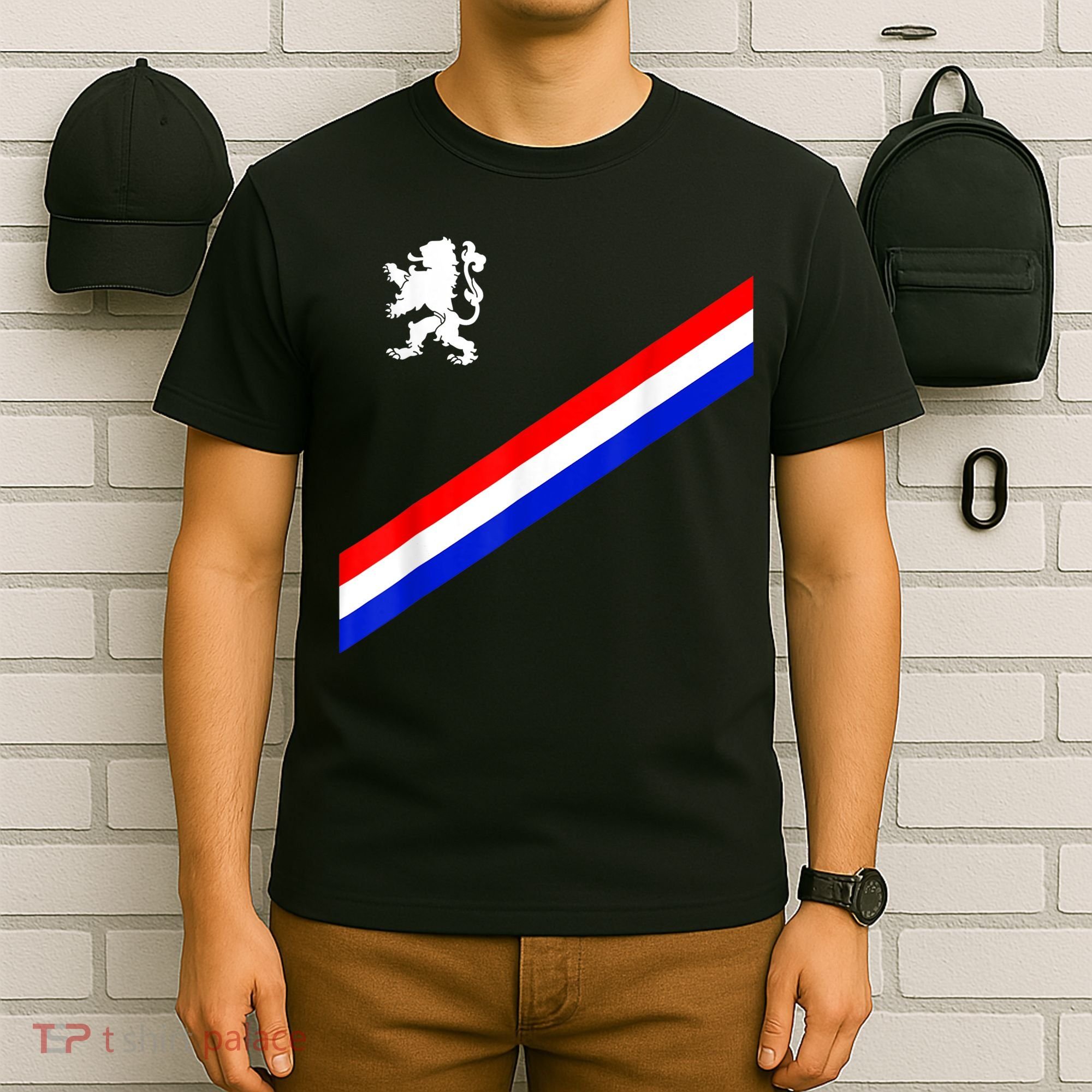 Netherlands Soccer Team Dutch Flag Jersey Football Fans T-Shirt