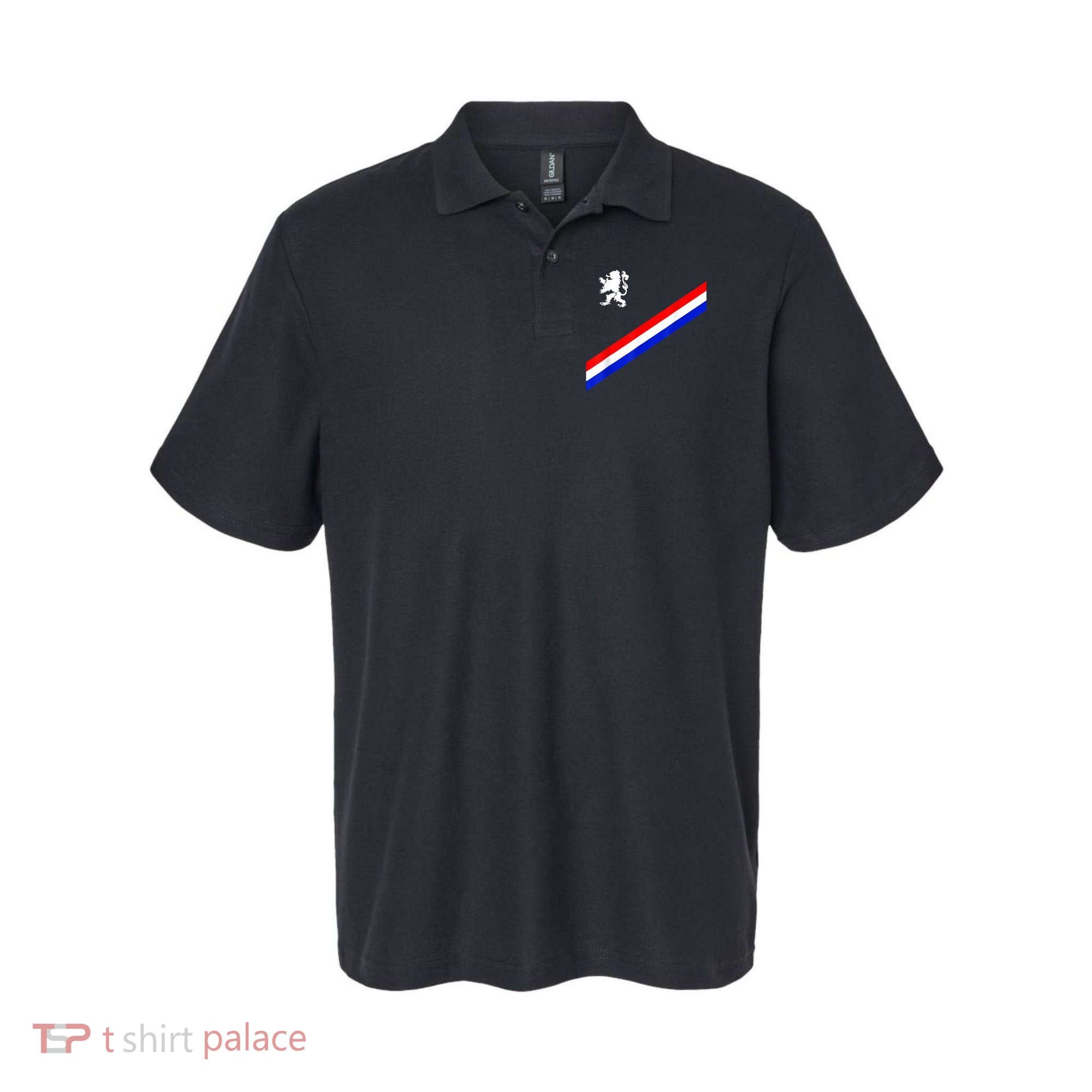 Netherlands Soccer Team Dutch Flag Jersey Football Fans Polo