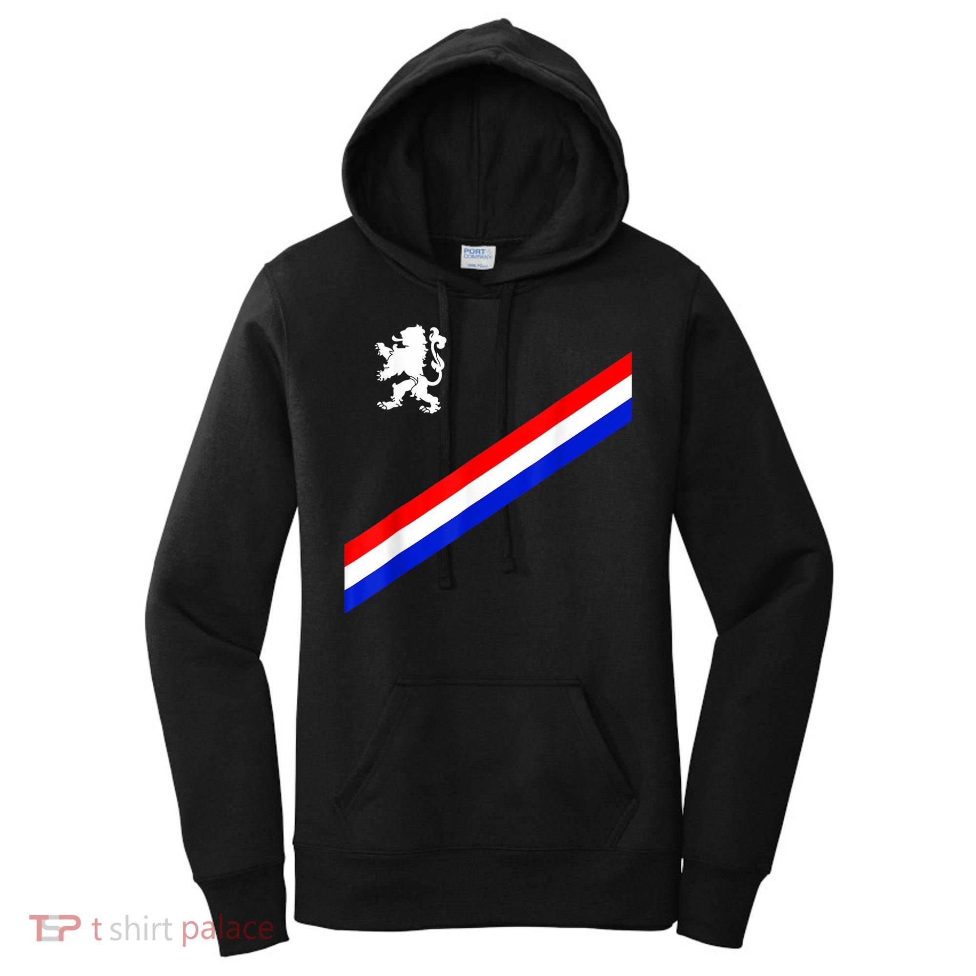 Netherlands Soccer Team Dutch Flag Jersey Football Fans Women's Hoodie