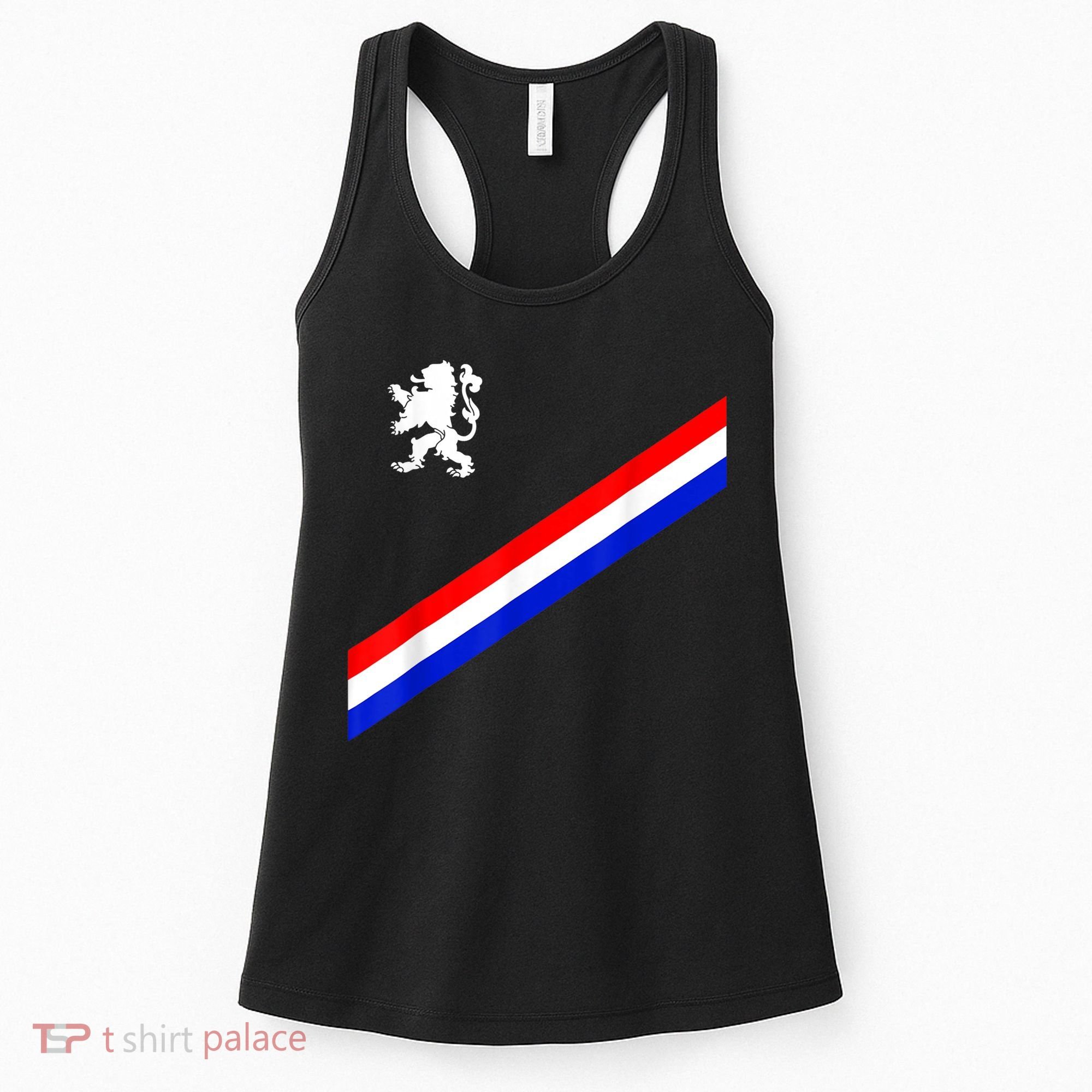 Netherlands Soccer Team Dutch Flag Jersey Football Fans Women's Tank Top