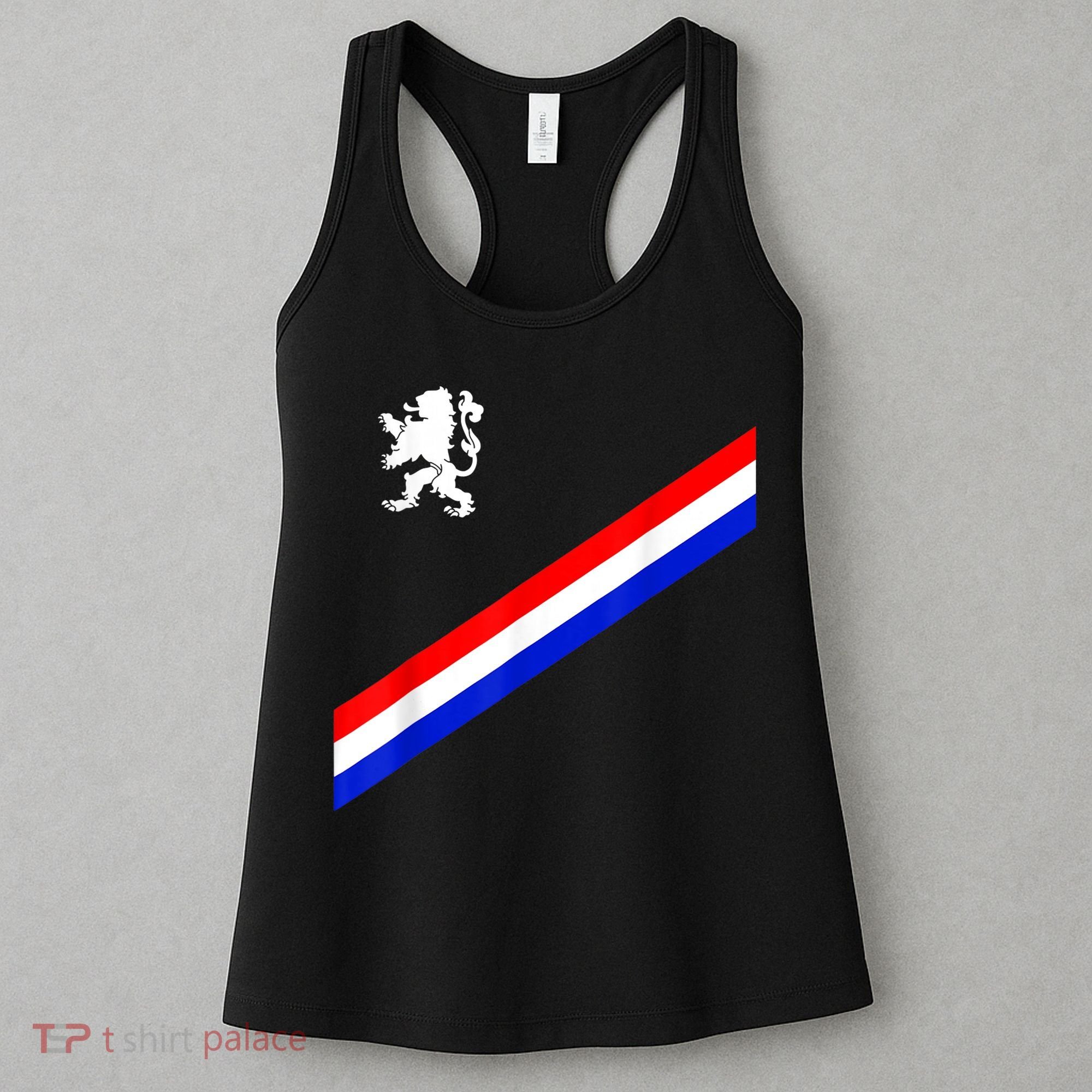 Netherlands Soccer Team Dutch Flag Jersey Football Fans Women's Tank Top