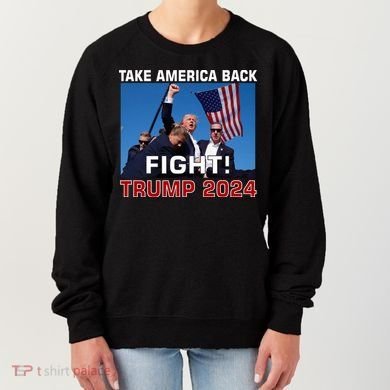 Never Surrender Trump Pennsylvania Rally Women's Sweatshirt
