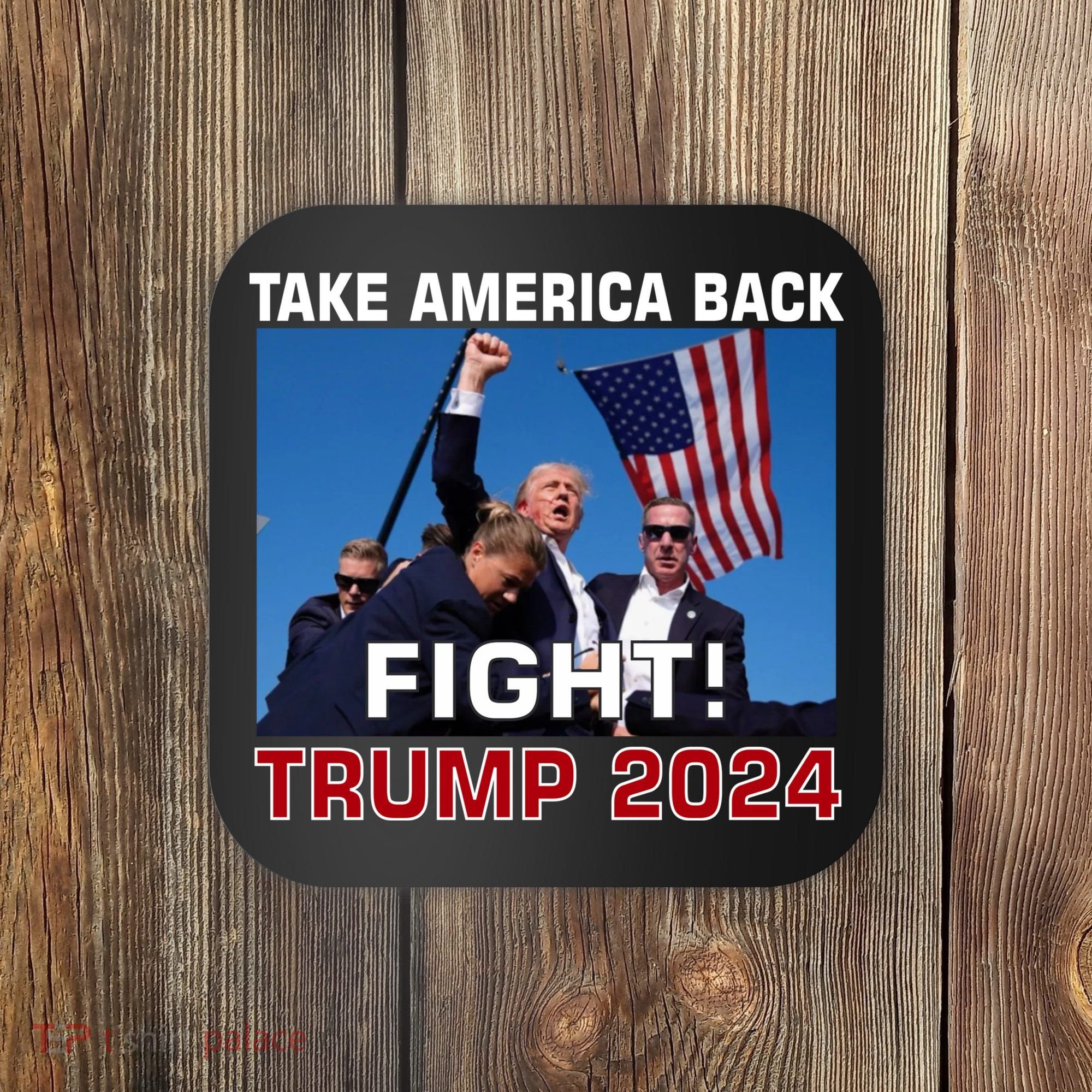 Never Surrender Trump Pennsylvania Rally Coaster