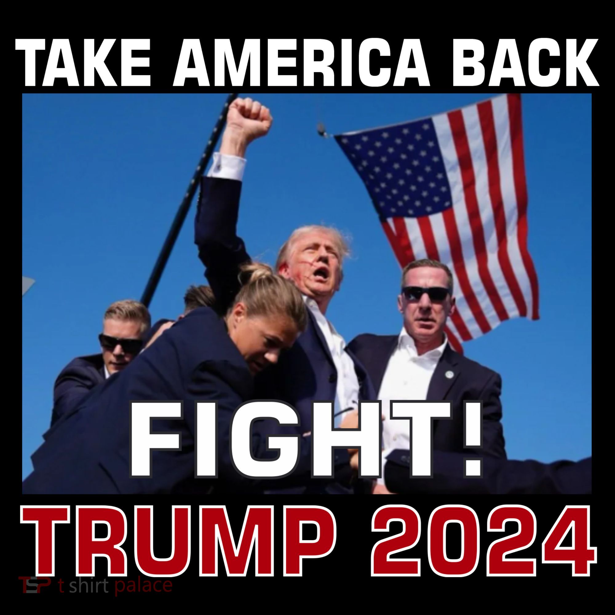 Never Surrender Trump Pennsylvania Rally Coaster