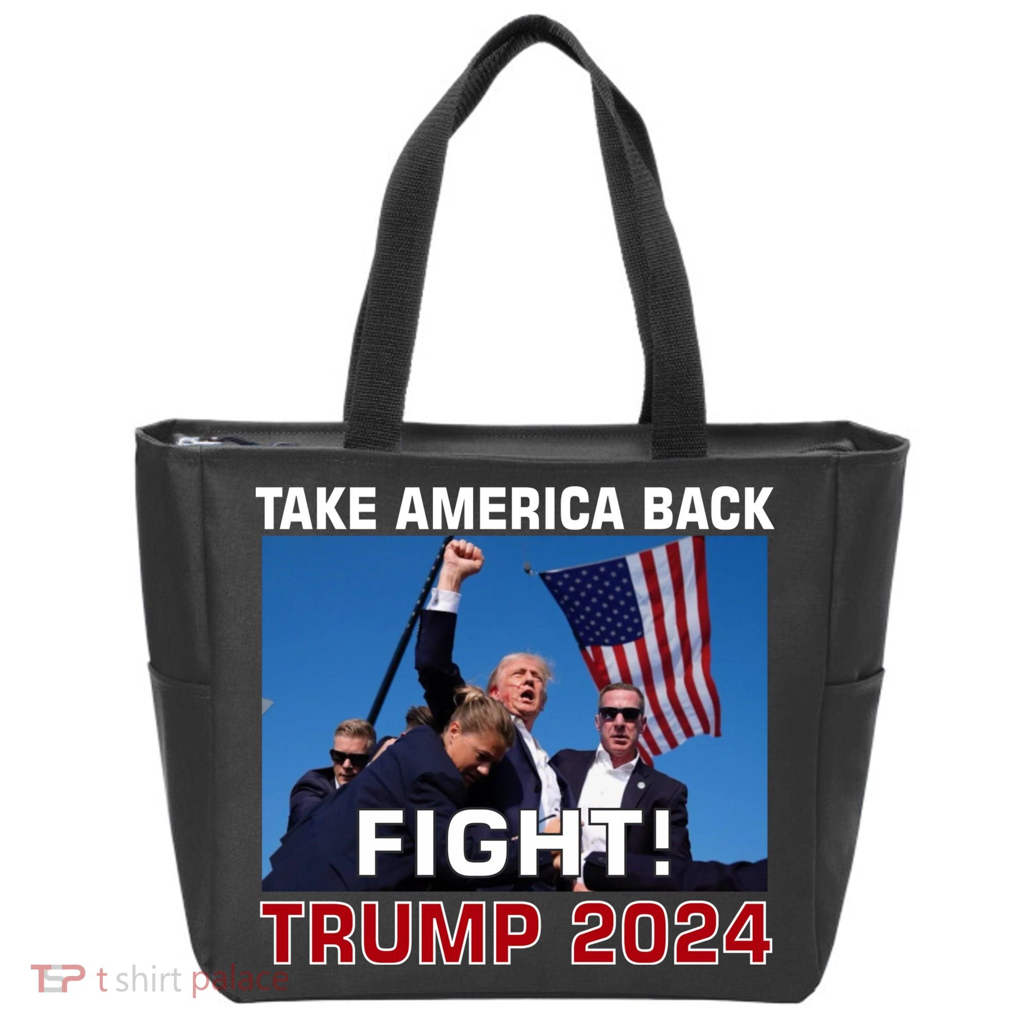 Never Surrender Trump Pennsylvania Rally Tote Bag
