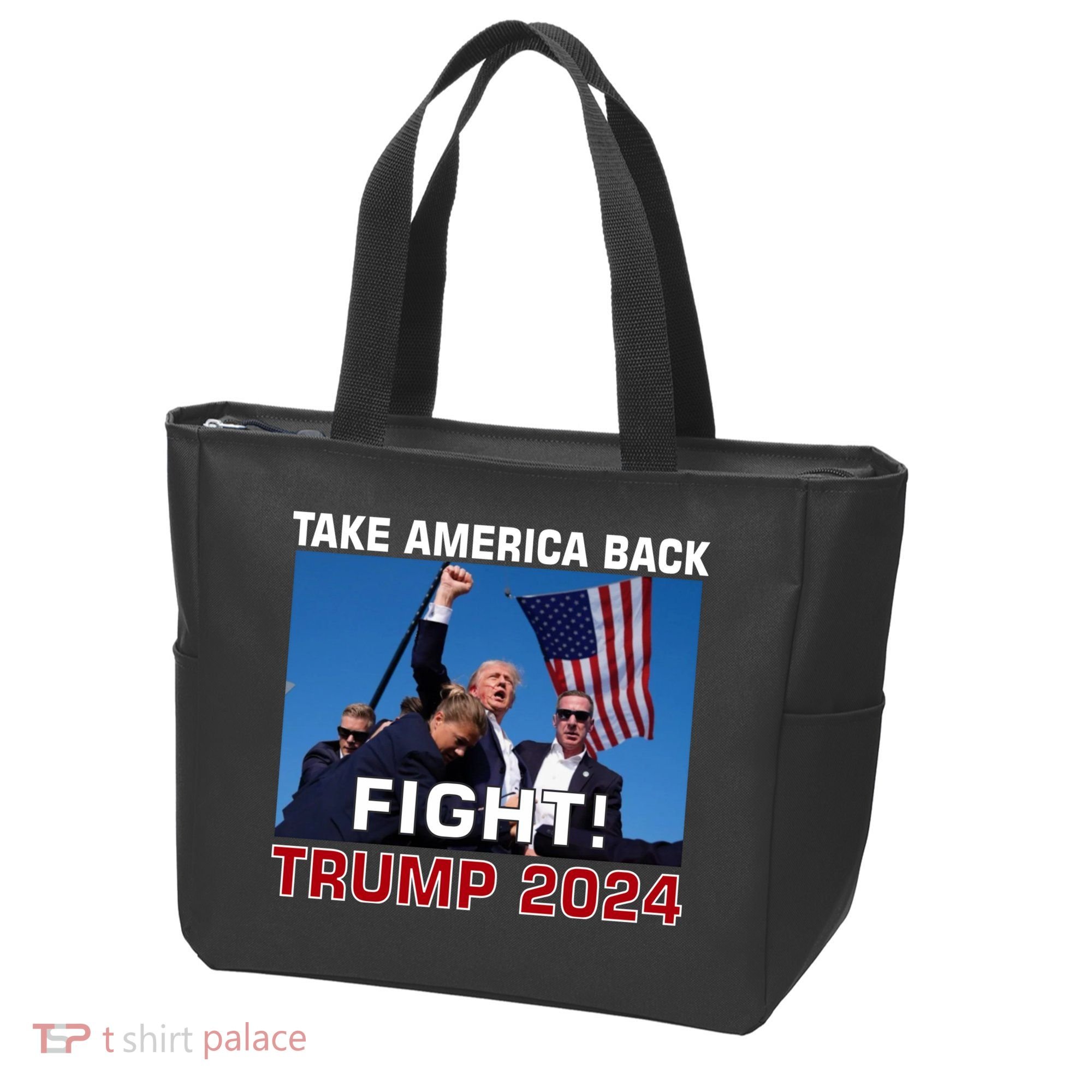 Never Surrender Trump Pennsylvania Rally Tote Bag