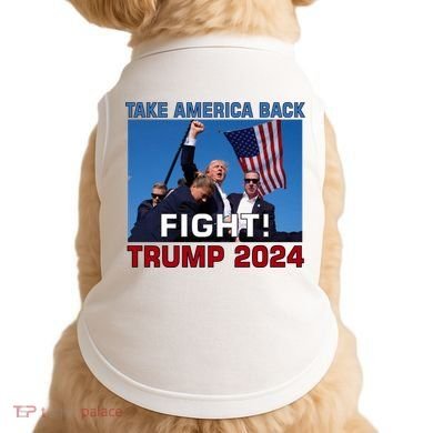 Never Surrender Trump Pennsylvania Rally Doggie Tank