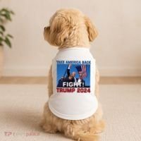 Never Surrender Trump Pennsylvania Rally Doggie Tank thumb 2