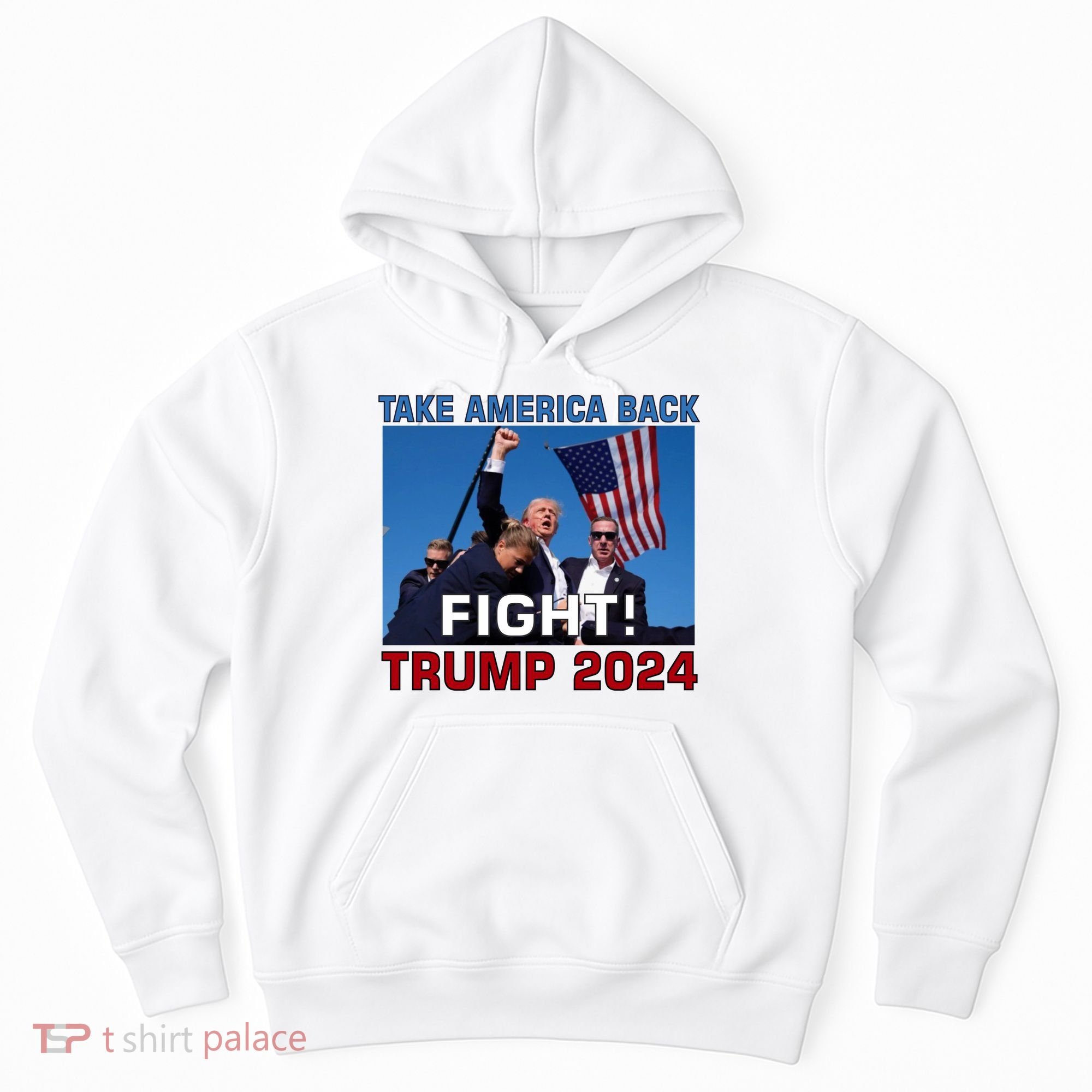 Never Surrender Trump Pennsylvania Rally Hoodie
