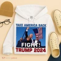 Never Surrender Trump Pennsylvania Rally Hoodie thumb 4