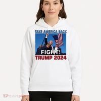 Never Surrender Trump Pennsylvania Rally Hoodie thumb 5
