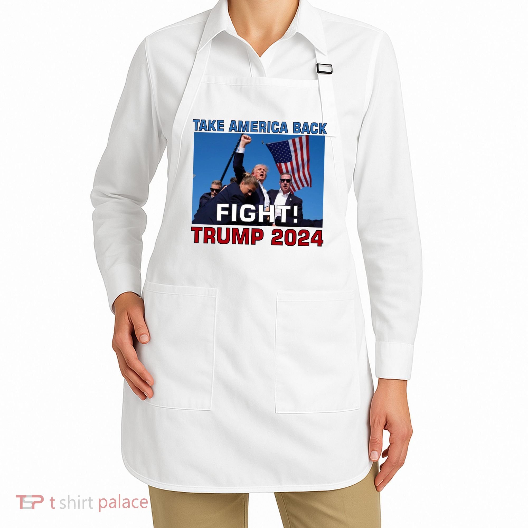 Never Surrender Trump Pennsylvania Rally Apron