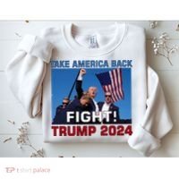 Never Surrender Trump Pennsylvania Rally Sweatshirt thumb 2