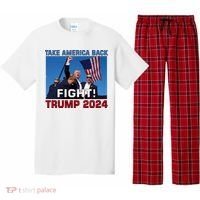Never Surrender Trump Pennsylvania Rally Pajama Set thumb 0