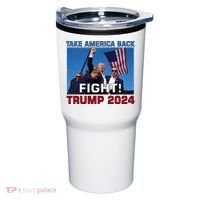 Never Surrender Trump Pennsylvania Rally Tumbler thumb 0