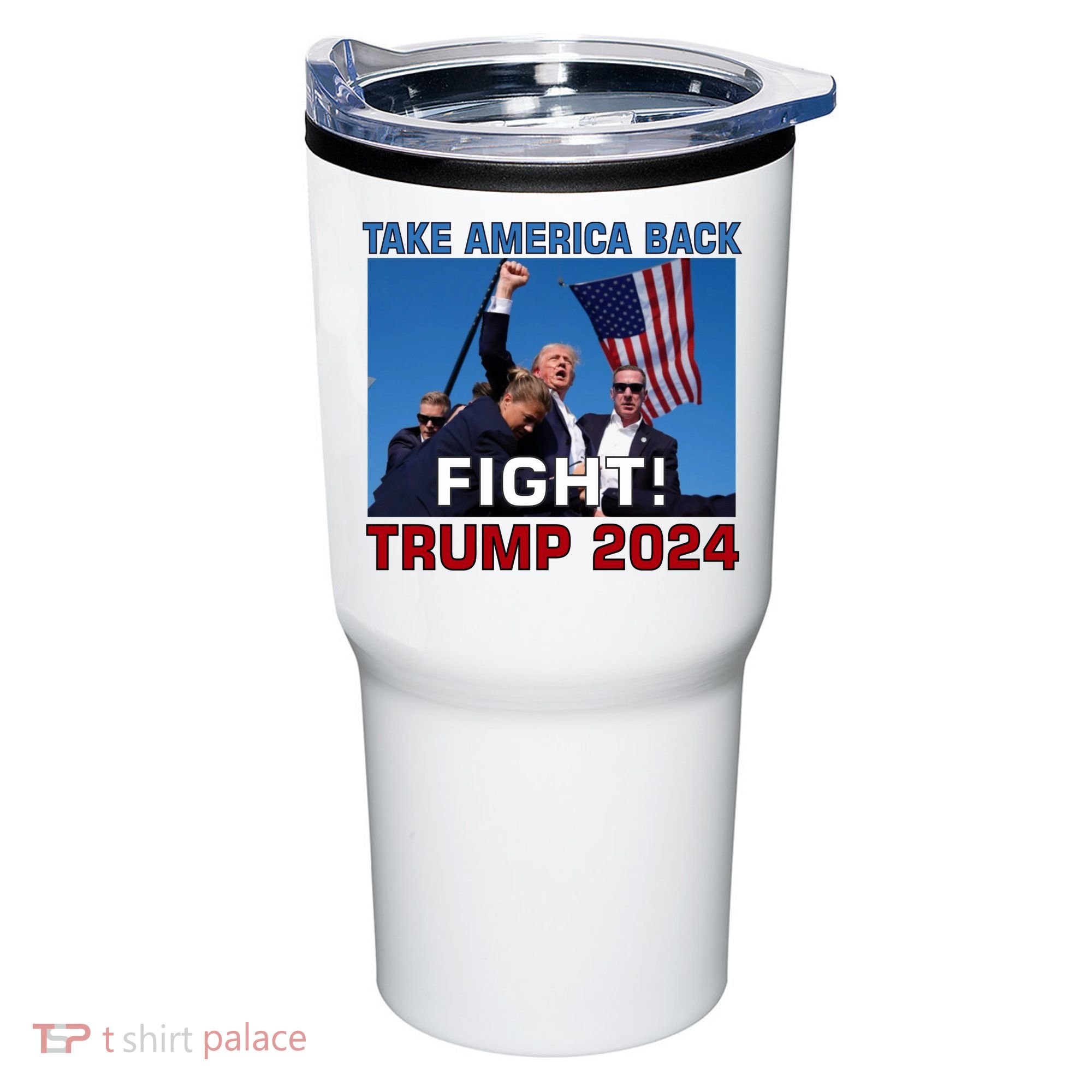 Never Surrender Trump Pennsylvania Rally Tumbler