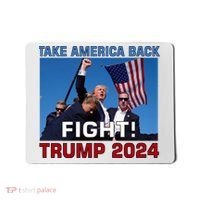 Never Surrender Trump Pennsylvania Rally Mousepad thumb 0