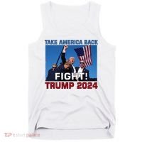 Never Surrender Trump Pennsylvania Rally Tank Top thumb 0