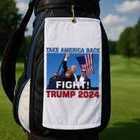 Never Surrender Trump Pennsylvania Rally Golf Towel thumb 2
