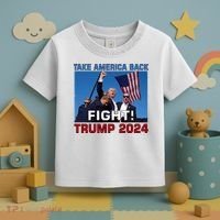 Never Surrender Trump Pennsylvania Rally Toddler T-Shirt thumb 3