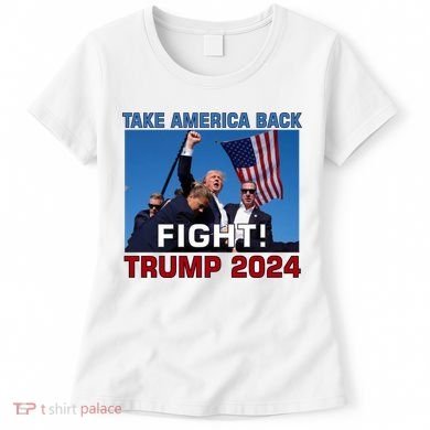 Never Surrender Trump Pennsylvania Rally Women's T-Shirt