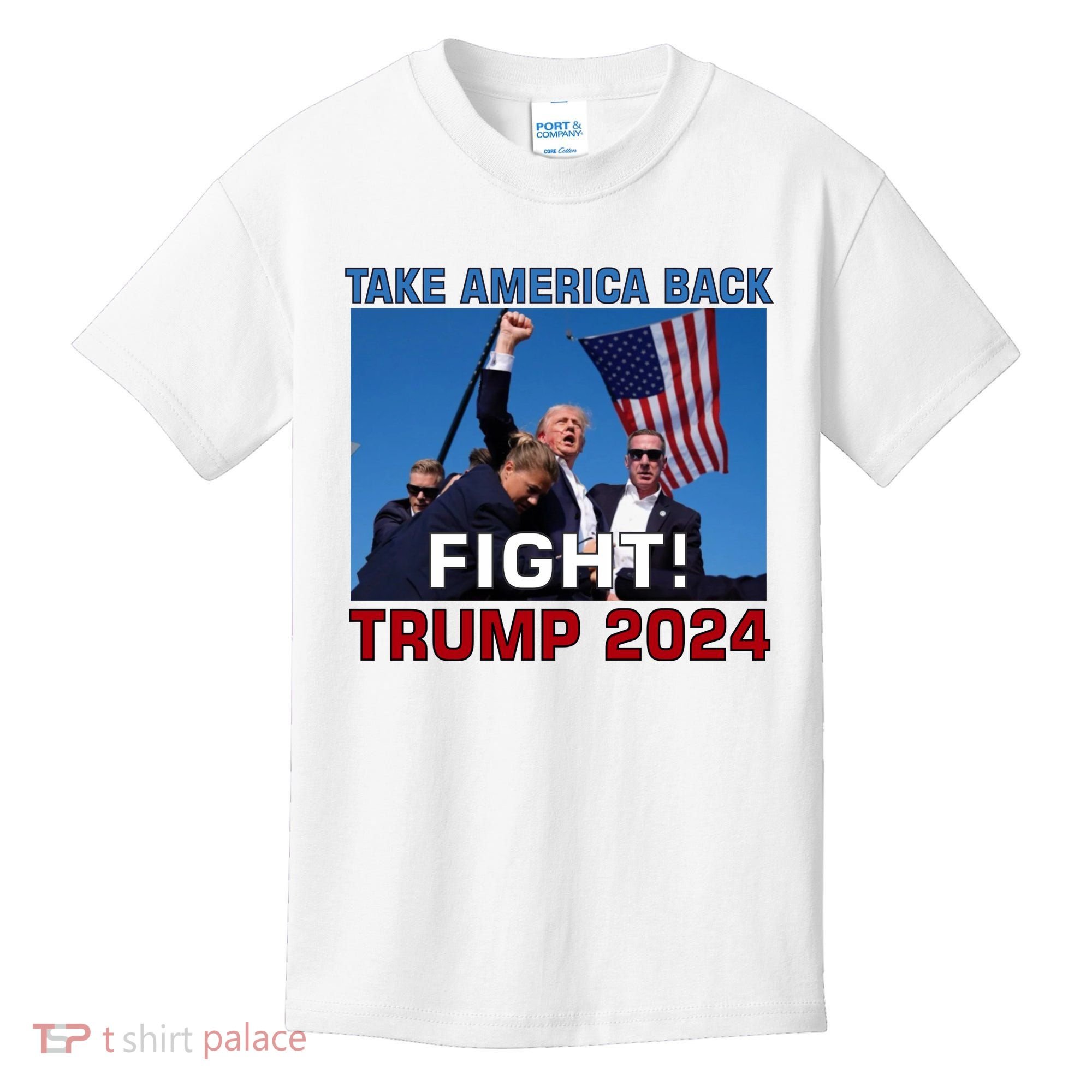 Never Surrender Trump Pennsylvania Rally Kids T-Shirt