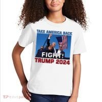 Never Surrender Trump Pennsylvania Rally Kids T-Shirt thumb 2