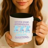Never Stop Wondering AXOLOTL QUESTIONS Coffee Mug thumb 3