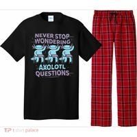 Never Stop Wondering Axolotl Questions Pajama Set thumb 0