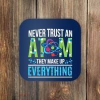 Never Trust An Atom They Make Up Everything Science Coaster thumb 0