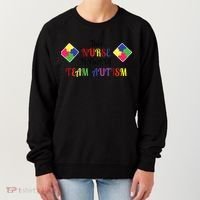 Nurse Team Autism Awareness Women's Sweatshirt thumb 0