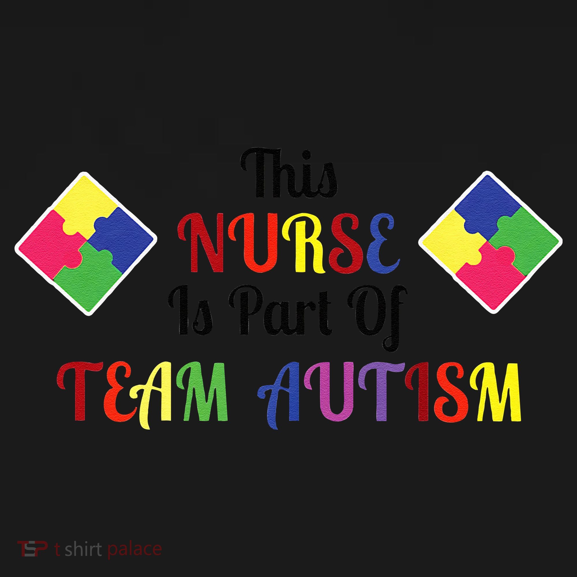 Nurse Team Autism Awareness Bucket Hat