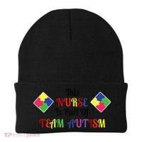 Nurse Team Autism Awareness Beanie thumb 0