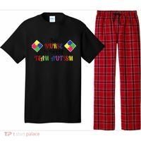 Nurse Team Autism Awareness Pajama Set thumb 0
